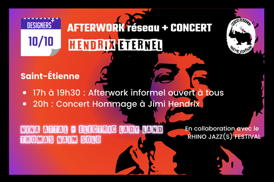 Afterwork concert hendrix rhino jazzs designers plus 2024