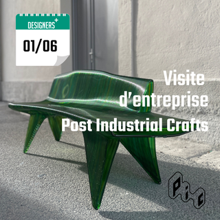 Visite entreprise post industrial crafts designers plus site